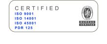 Management System ISO 9001, 14001, 45001 and PdR 125